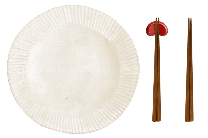 【印刷用】食べ物イラスト素材