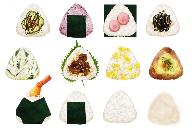 【印刷用】食べ物イラスト素材