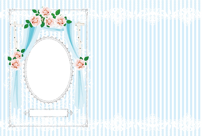 【印刷用】洋風結婚式イメージ素材