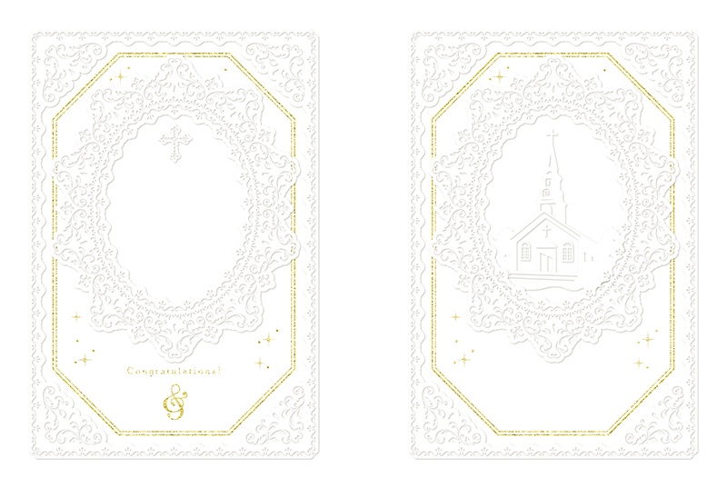 【印刷用】洋風結婚式イメージ素材