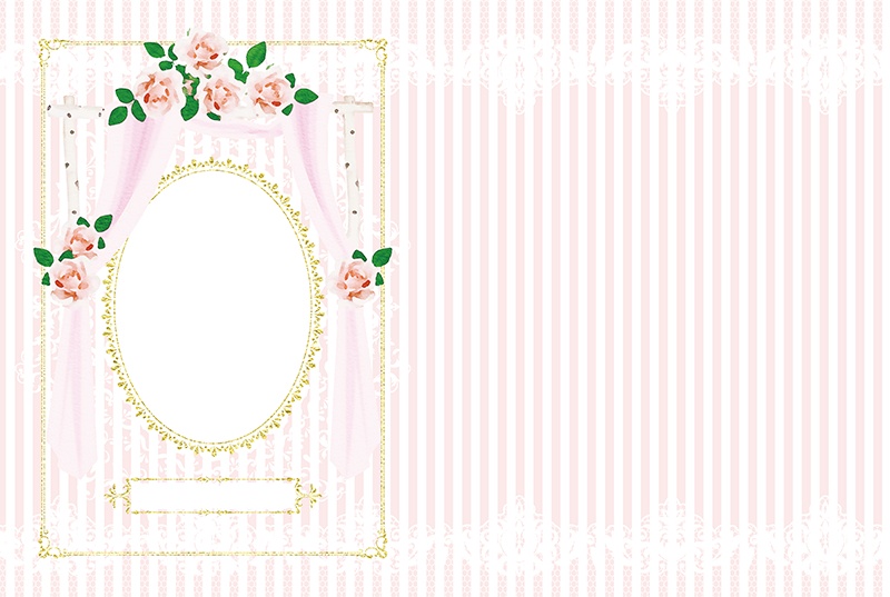 【印刷用】洋風結婚式イメージ素材