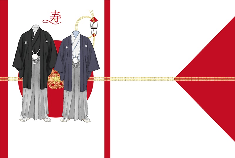 【印刷用】和風結婚式イメージ素材