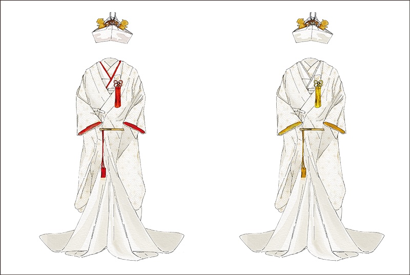 【印刷用】和風結婚式イメージ素材