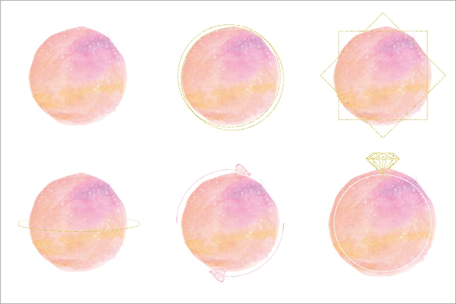 【印刷用】同人誌裏表紙シンプル素材