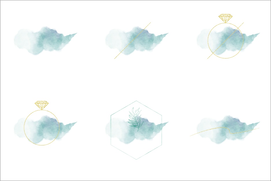 【印刷用】同人誌裏表紙シンプル素材