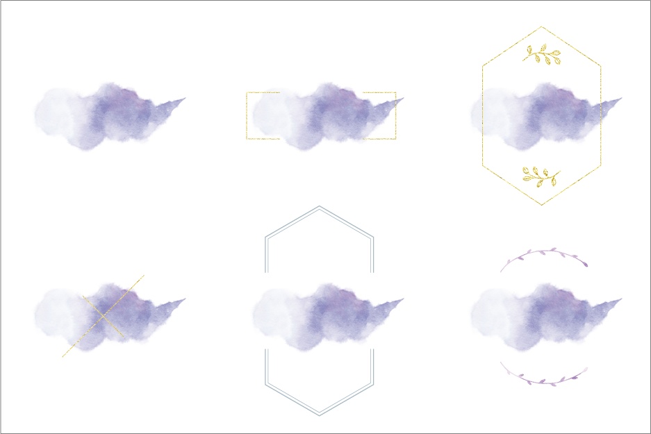 【印刷用】同人誌裏表紙シンプル素材