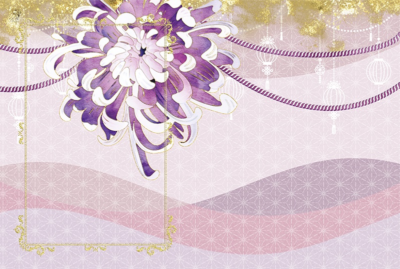 【印刷用】和風レトロ素材