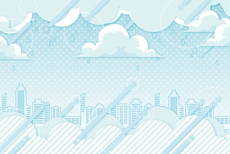 【印刷用】ポップな図形パターン素材