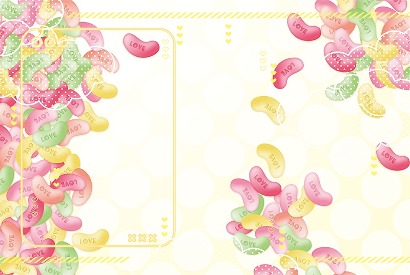 【印刷用】ゆめかわファンシー素材