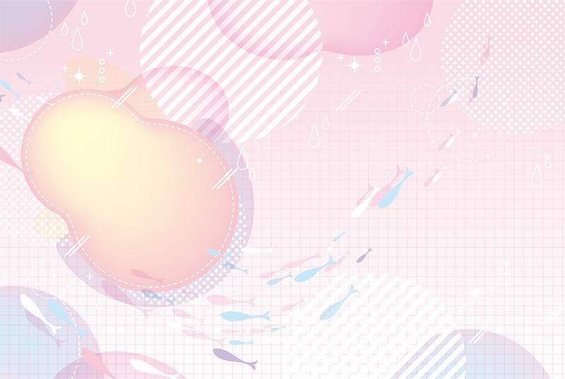 【印刷用】ゆめかわファンシー素材