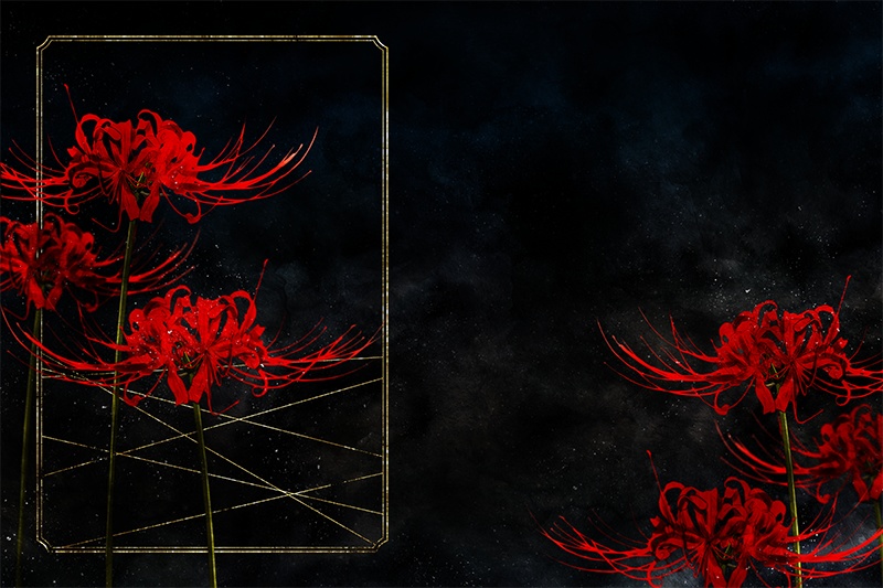 【印刷用】彼岸花の素材