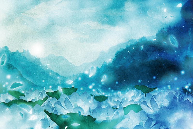 【印刷用】蓮の花の素材