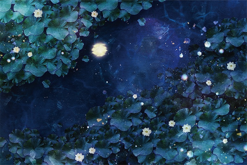 【印刷用】蓮の花の素材