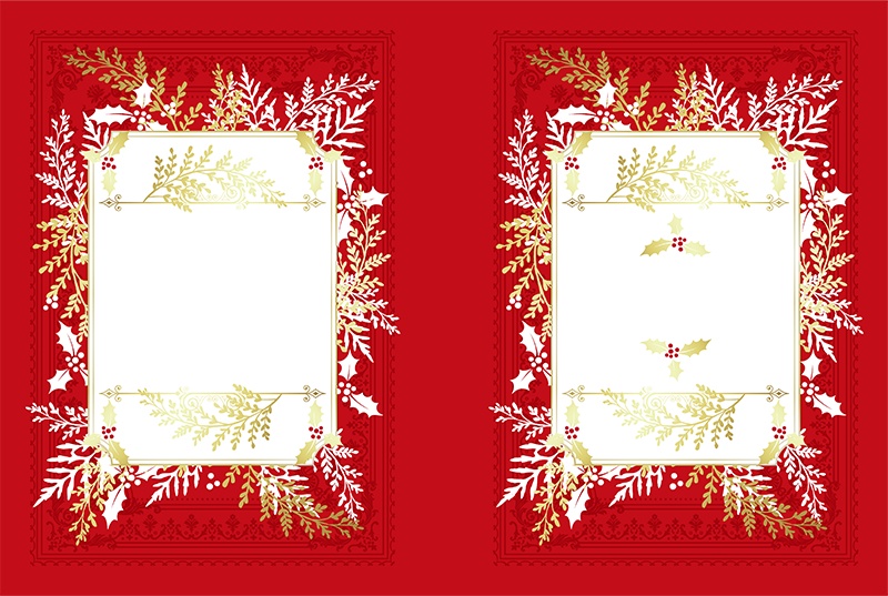 【印刷用】クリスマス素材