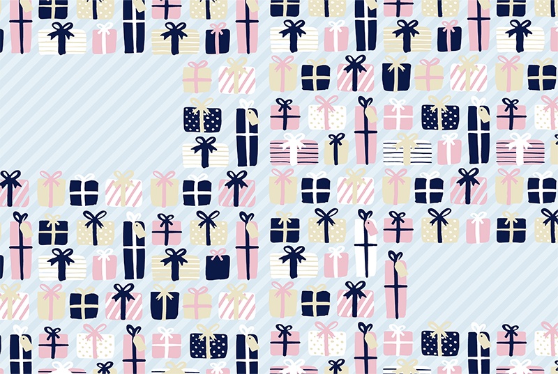 【印刷用】クリスマス素材