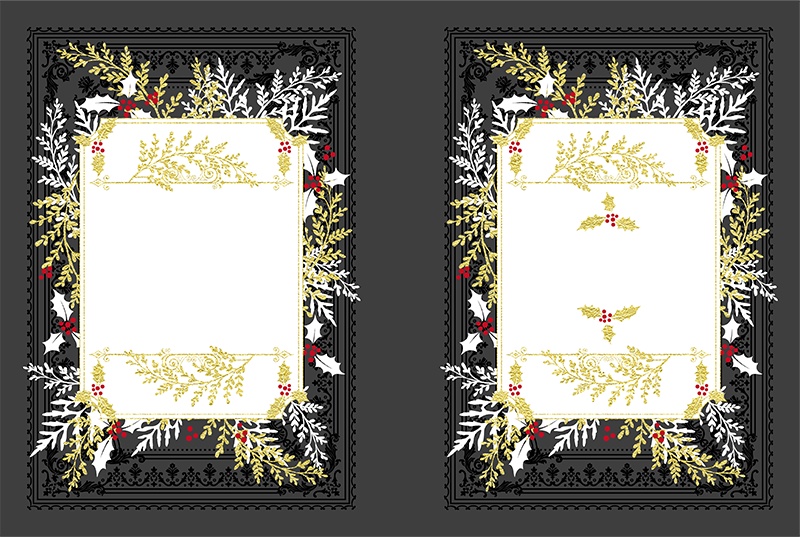 【印刷用】クリスマス素材