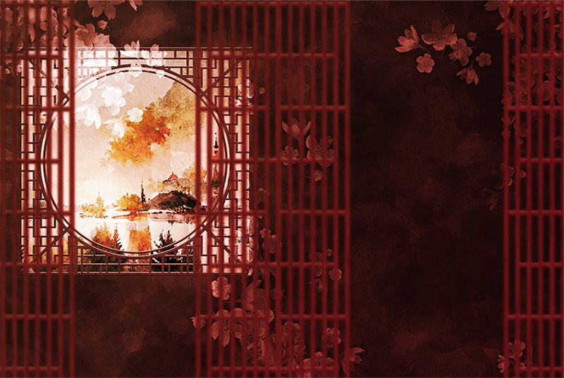 【印刷用】中華風デザイン素材