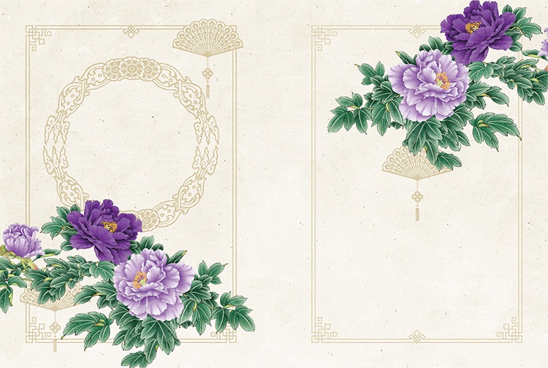 【印刷用】中華風デザイン素材