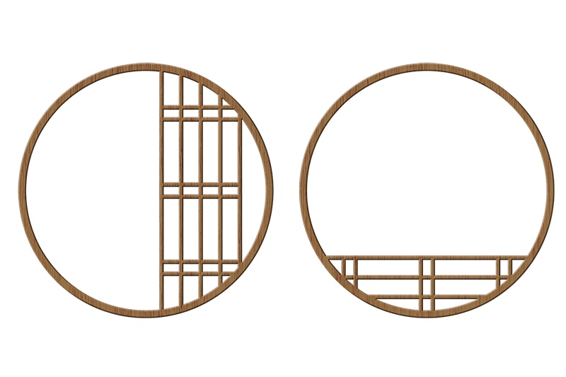 【印刷用】窓枠の素材