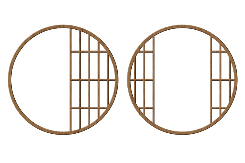 【印刷用】窓枠の素材