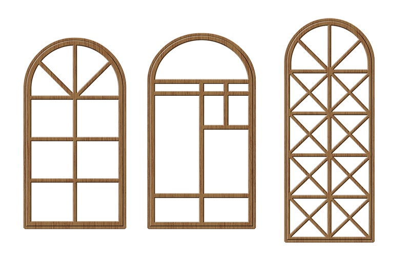 【印刷用】窓枠の素材