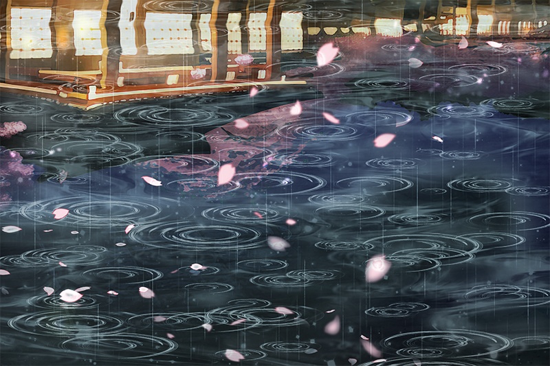 【印刷用】雨の素材詰め合わせ