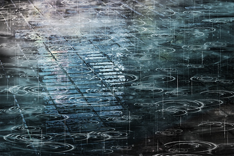 【印刷用】雨の素材詰め合わせ