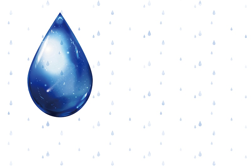 【印刷用】雨の素材詰め合わせ