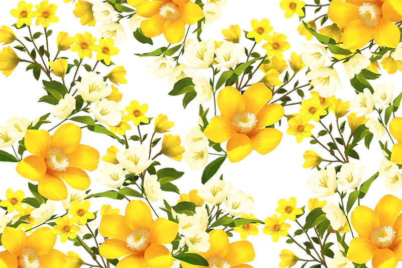 【印刷用】花の素材