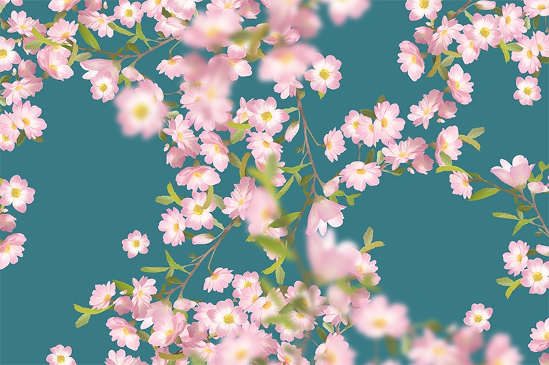 【印刷用】花の素材