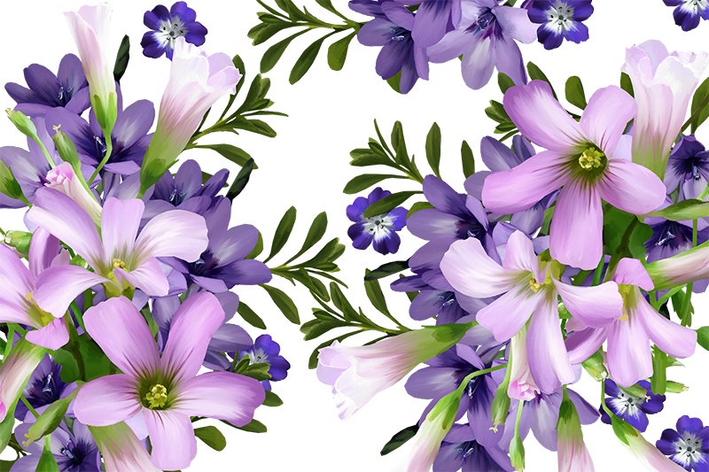 【印刷用】花の素材