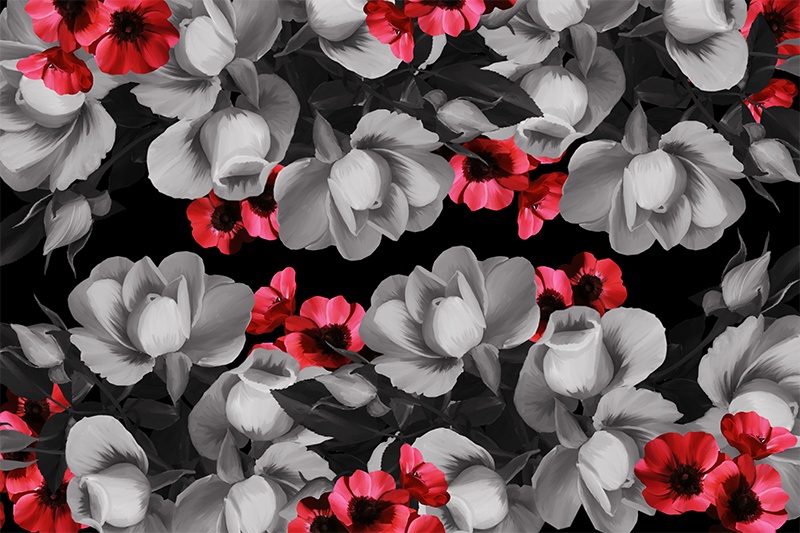 【印刷用】花の素材