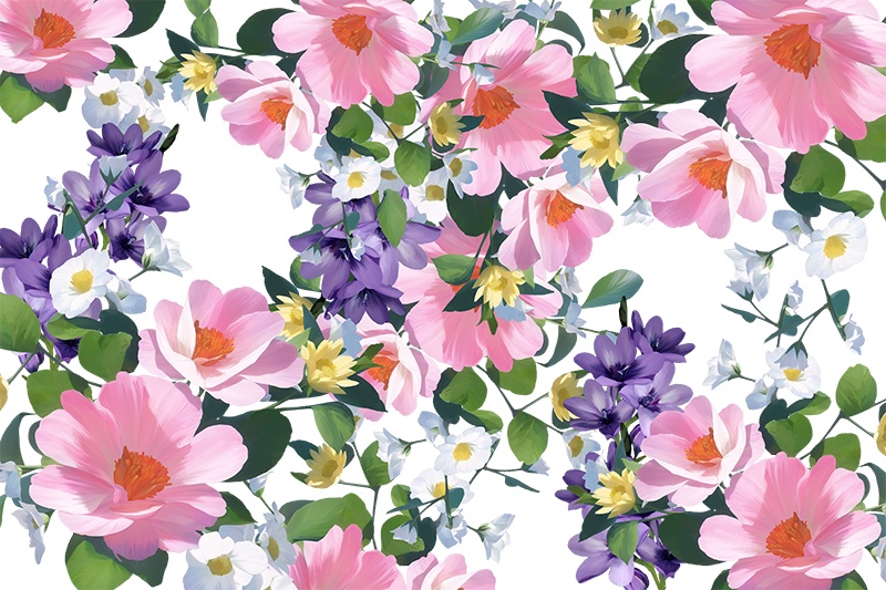 【印刷用】花の素材