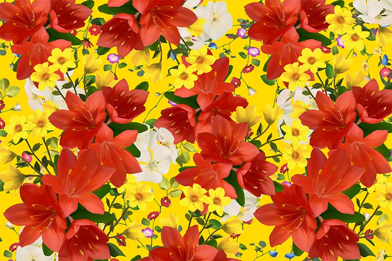 【印刷用】花の素材