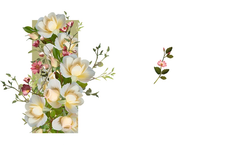 【印刷用】花の素材