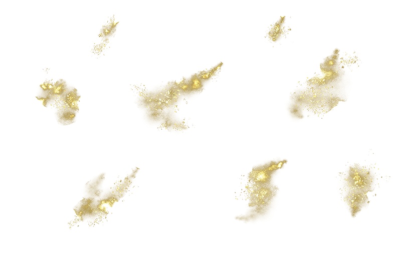 【印刷用】金箔素材