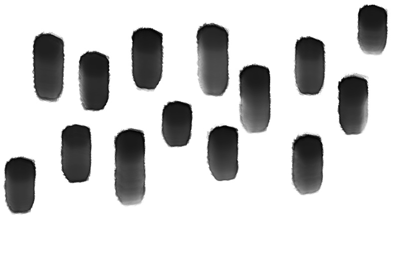 【印刷用】アルコールインクと水彩などのテクスチャ