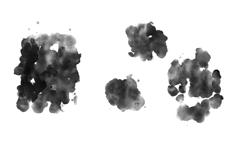 【印刷用】アルコールインクと水彩などのテクスチャ