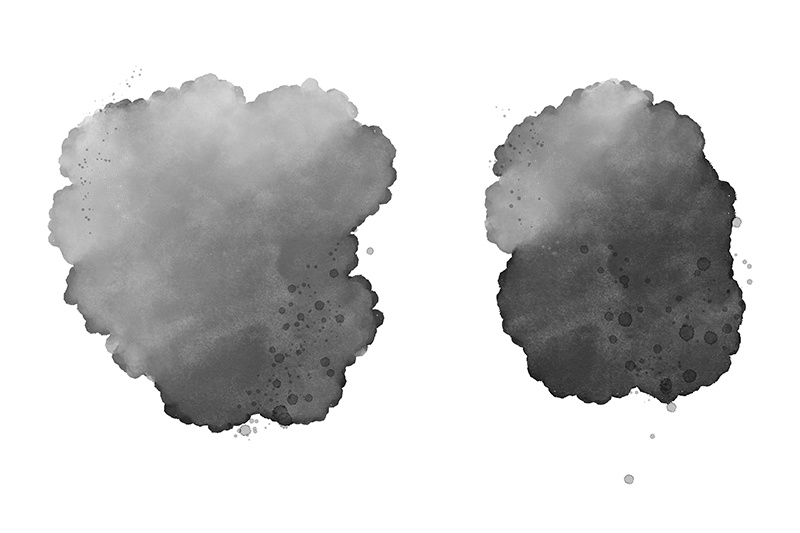 【印刷用】アルコールインクと水彩などのテクスチャ