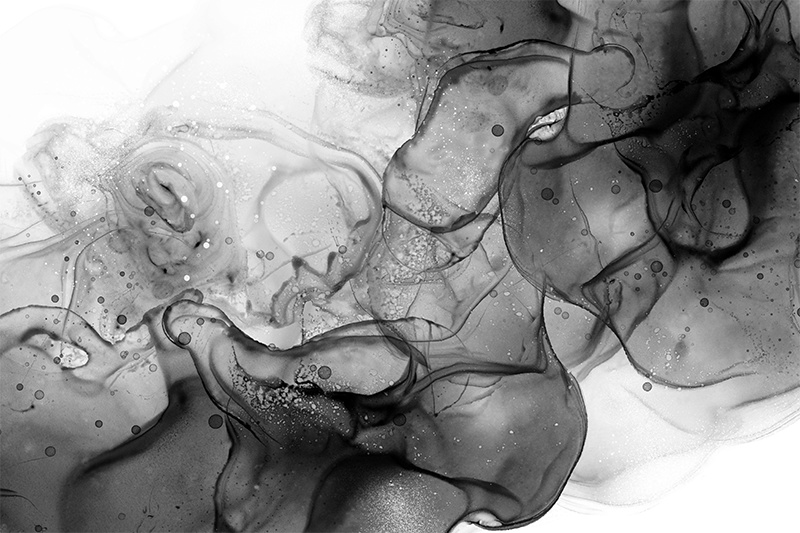 【印刷用】アルコールインクと水彩などのテクスチャ