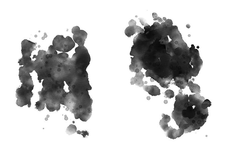 【印刷用】アルコールインクと水彩などのテクスチャ