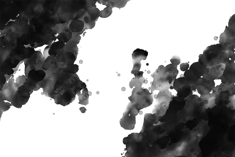 【印刷用】アルコールインクと水彩などのテクスチャ