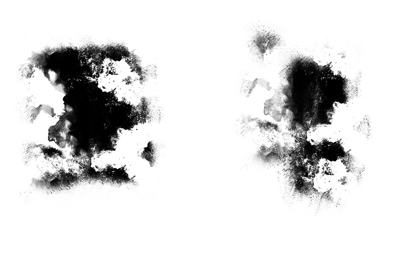 【印刷用】アルコールインクと水彩などのテクスチャ