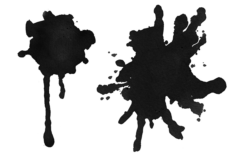 【印刷用】アルコールインクと水彩などのテクスチャ