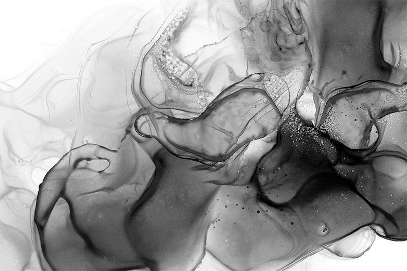 【印刷用】アルコールインクと水彩などのテクスチャ