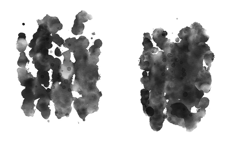 【印刷用】アルコールインクと水彩などのテクスチャ