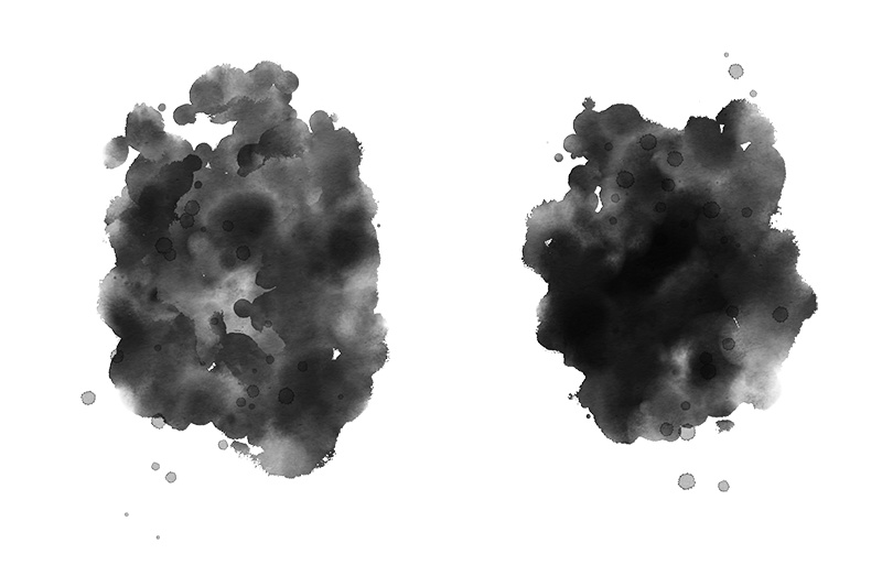 【印刷用】アルコールインクと水彩などのテクスチャ