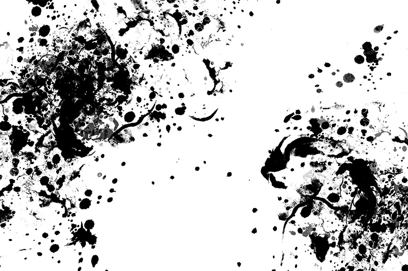 【印刷用】アルコールインクと水彩などのテクスチャ