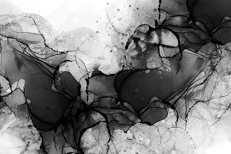 【印刷用】アルコールインクと水彩などのテクスチャ