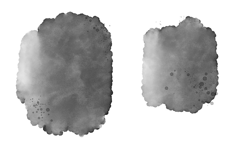 【印刷用】アルコールインクと水彩などのテクスチャ